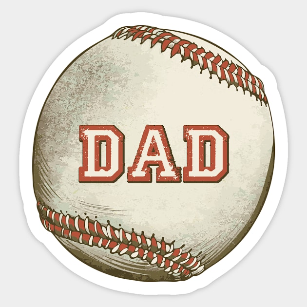 Dad Baseball Sticker by Wintrly